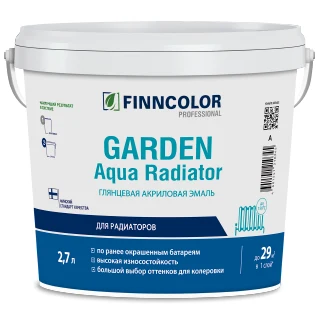 Finncolor Garden Aqua Radiator