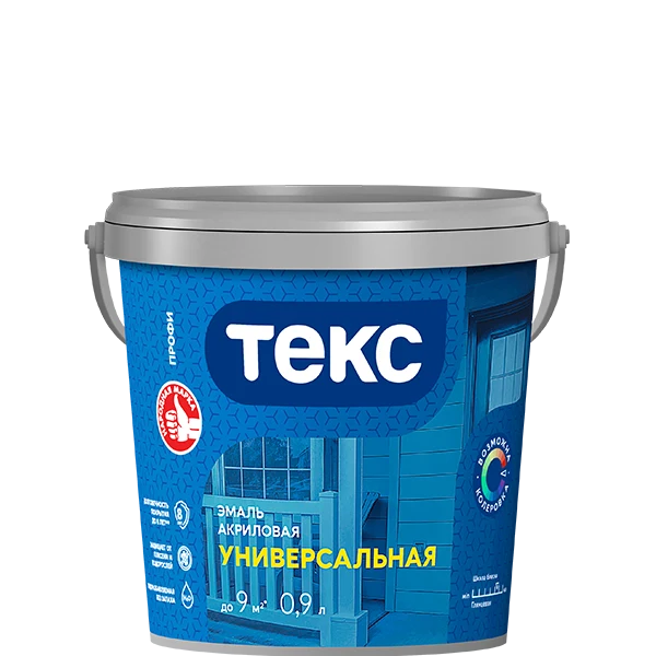 ТЕКС Эмаль Универсальная Акриловая Профи