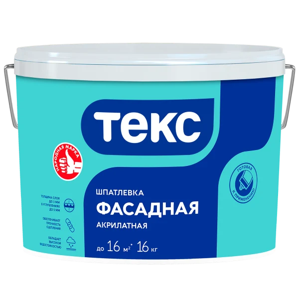 ТЕКС Шпатлевка Фасадная Профи
