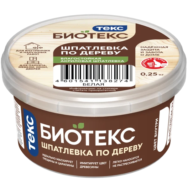 ТЕКС Шпатлевка по Дереву БИОТЕКС