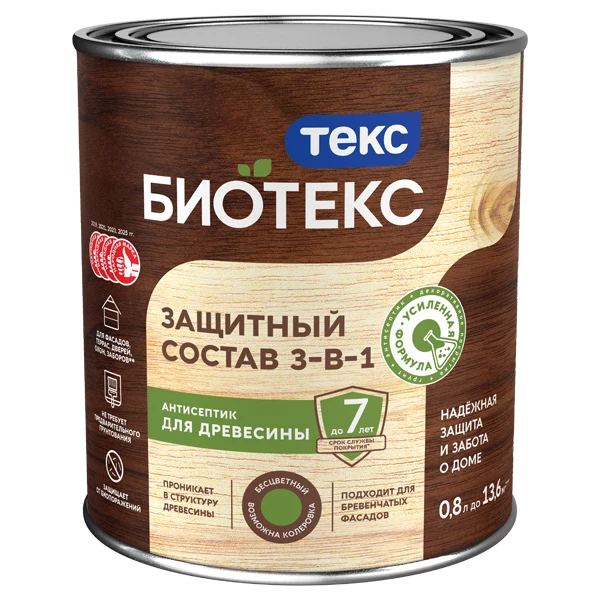 ТЕКС Защитный Состав 3-в-1 БИОТЕКС